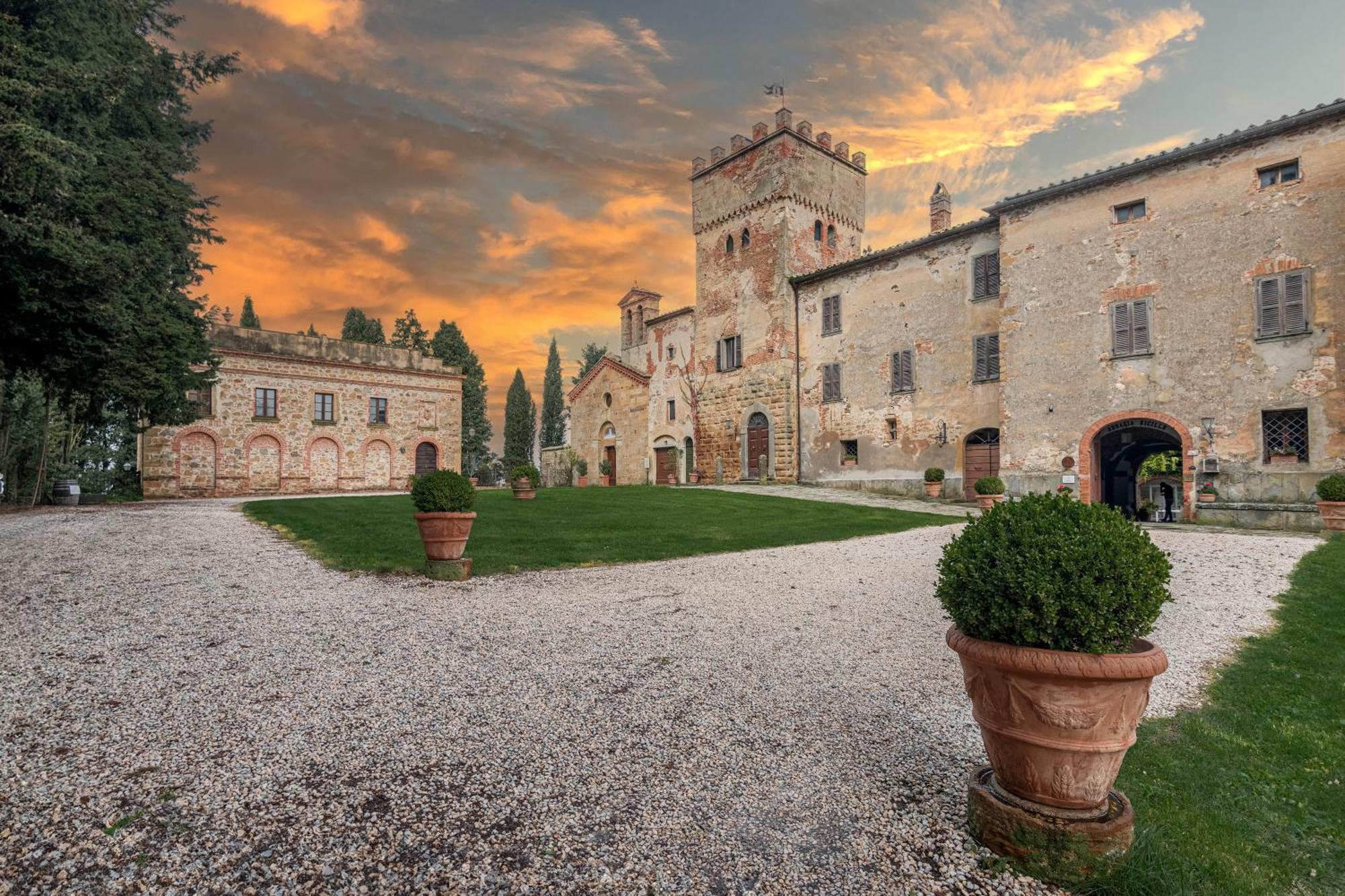 Abbadia Sicille Relais Hotel Trequanda Exterior photo